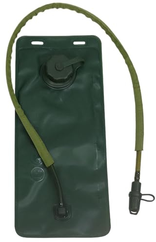 Sghtil Poche à eau – Poche d'hydratation de 2,5 L, poche d'eau pliable anti-fuite, sac de rangement pour réservoir d'eau de grande capacité pour sac à dos de randonnée