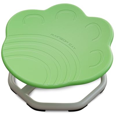OCPO HOME Sedia Girevole Sensoriale per Bambini, Carosello Autismo per Bambini, Sedia Girevole a 360°, Sviluppo Coordinazione Fisica ed Equilibrio