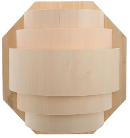 OUNONA Paralume Sauna in Legno Di Tiglio Resistente Alle Alte Temperature Traslucido Per Alta Trasmissione Luce Facile Da Installare Per Stanza Sauna o Bagno Turco