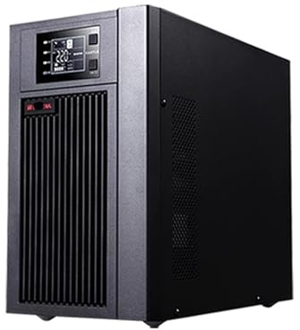 AMEHRU Alimentation sans Interruption UPS C2KS Online 2 kVA/1600 W, stabilisateur de Tension, Pack de temporisation