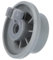 McFilter I 8x Unterkorb-Rollen geeignet für Bosch Geschirrspüler 00165314 I Alternative für Küppersbusch 426483, Quelle 00838367, 00916189 I Rollen für Spülmaschine I hitzebeständiger Kunststoff