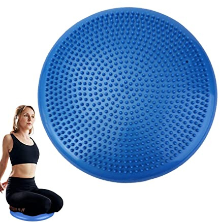 Yajimsa Yoga - Cojín Oscilante del Asiento, Disco de Equilibrio para Ejercicio y Estabilidad