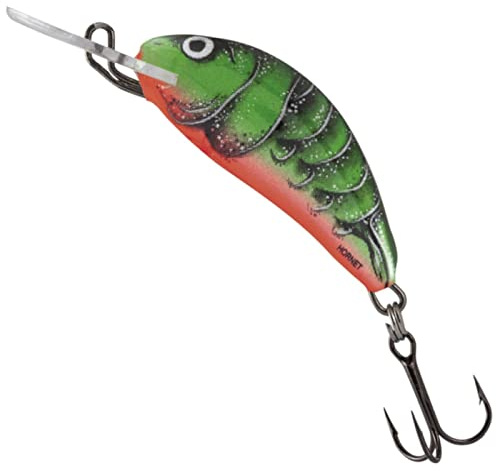 Salmo Hornet Wobbler Miniwobbler, Salmo Farben:River Craw, Länge/Gewicht/Laufverhalten/Tauchtiefe:3.5cm / 2.2g / schwimmend / 1.0-2.6m