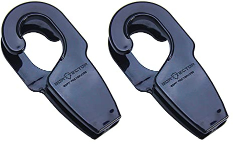 Extreme Max, 3005.5019 BoatTector, Ganci per parafanghi, Confezione da 2, 3,2 cm, Colore: Blu