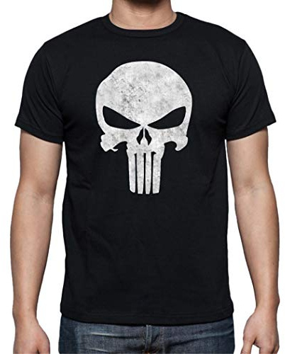 the Fan Tee Camiseta de Hombre Punisher Castigador Comic 001
