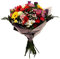 Moonlight Fresh Flowers summer Bouquet - Floral Arrangement gifting, Cerise Gerbera, Lisianthus, Roses, Carnations, Birthday Celebrations, Thank You, Anniversary, Ester, Occasions Delivery
