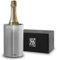 SWISSHOME® Enfriador de vino de acero inoxidable en paquete de regalo premium, para botellas de champán de hasta 1,5 l