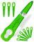QUICK2FIX® - Profi Rasentrimmer Ersatzmesser - Aus Extra Biologisch abbaubaren Material - 25 Stk.