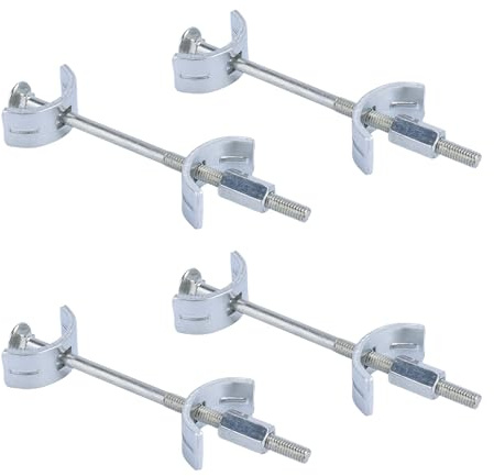 Raccord Plan de Travail,Vis Assemblage Plan de Travail,Connecteur de Plan de Travail,Boulons de Connexion du Plan de Travail,Pour assemblage fixation et fixation,6 x 100 mm,4 pcs