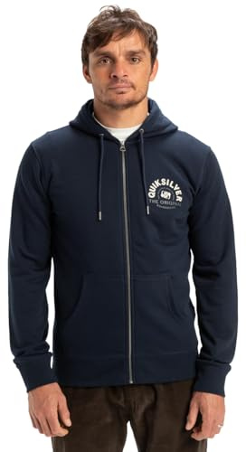 Quiksilver Graphic Mix Hoodie Zip Pile con zip Uomo