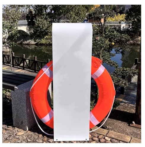 Soporte de boya salvavidas Soporte Fijo Para Aro Salvavidas Blanco, Soporte Para Aro Salvavidas De Piscina, Con Aro Salvavidas Y Cuerda Salvavidas De Polipropileno De 5 M, Soporte Metálico Para Aros S