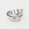 BOXIO - BOWL: 2x Camping Edelstahlschüssel als Salatschüssel, Obstschale, Dessertschalen, Hundenapf, Dipschalen, Snackschale, Suppenschüssel & Servierschüssel – Robuste Bowl aus Edelstahl