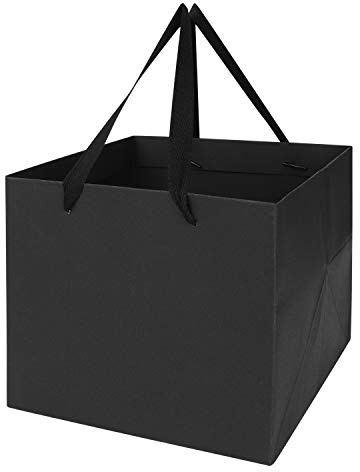 10 Everyone's Kraft Paper Large Party Bags - Multicoloured Tote Bags With Handles, Reusable for Birthday, Wedding, Shopping, Baby & Bridal Showers, Christmas Parties