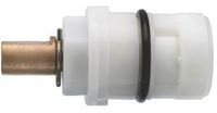 Swivel Faucet Stem 3S-11C Glacier 4991E White Ceramic Push Button Deck Mount Single Hole Classic Traditional Curve