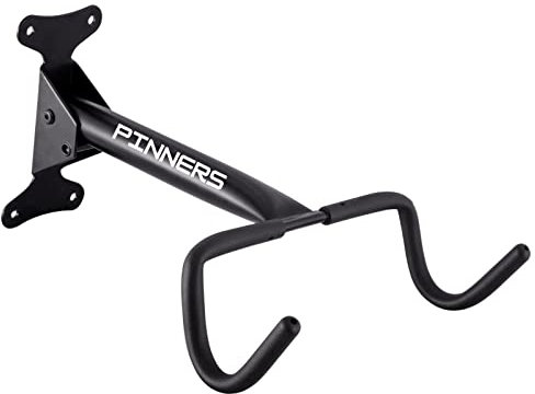 PINNERS Portabiciclette a Parete Pieghevole e Imbottito, Supporto per Bicicletta, Gancio per Bicicletta