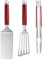 KitchenAid 3er-Set zum Grillen für den Innenbereich - Empire Rot
