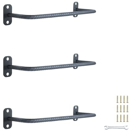 Zwinz 3-Rung Window Well Ladder, Heavy Duty Steel Basement Egress Ladder