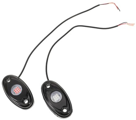 Ciieeo 2pezzi Luce Led Auto Per Fuoristrada Kit Illuminazione Sottoscocca Led Per Camion Suv Atv Accessori Esterni Per Auto Gruppi Ottici Resistenti Alle Intemperie