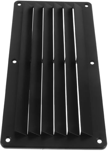 Alipis Salida De Aire del Obturador Rectangular para RV Extractor De Aire para Autocaravanas De Ventilación Techo y Cielorraso para Baños y Oficinas