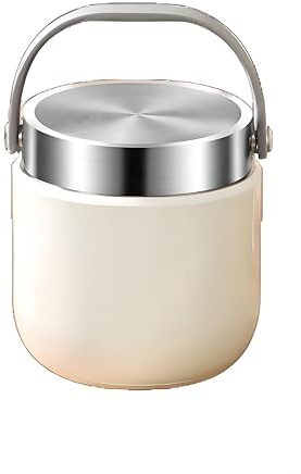 Contenitore termico per alimenti in acciaio inox da 1500 ml, con coperchio, isolamento sottovuoto, mantiene il cibo caldo o freddo, ciotola portatile a prova di perdite, per scuola, ufficio o picnic