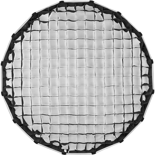 Godox S85TGRID Honeycomb Grid – 33.5″ (85 cm) Egg-Crate Light Control for S85T Umbrella Softbox, Narrow Beam Spread & Spill Reduction for Portrait, Fashion, Studio and Location Lighting