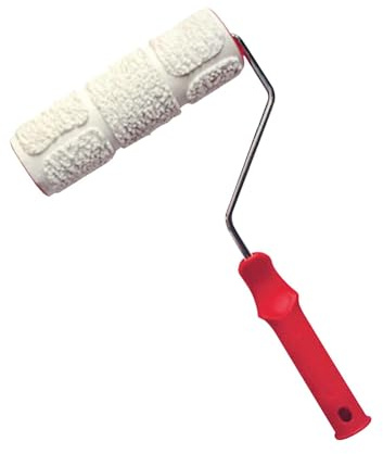 Nsaroche Rodillo de Goma Versátil para Crear Texturas en Relieve en Manualidades Domésticas, Estilo B