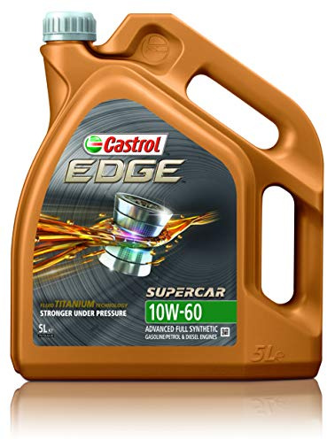 Castrol EDGE SUPERCAR 10W-60, Huile Moteur, 5L