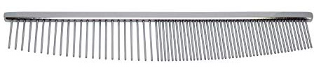 Groomer’s Best Friend - Luna Series - Half Moon Pet Grooming Comb – 440C Hardened Steel Professional Comb for Dogs & Cats – Durable, Rust-Resistant, Precision Grooming Tool