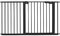 BabyDan Premier, Extra breit Ohne bohren Treppenschutzgitter, 126-132,2 cm, Babygitter/Sicherheitsgitter, Metall, Schwarz, Hergestellt in Dänemark - (Haustiergitter/Hundegitter)