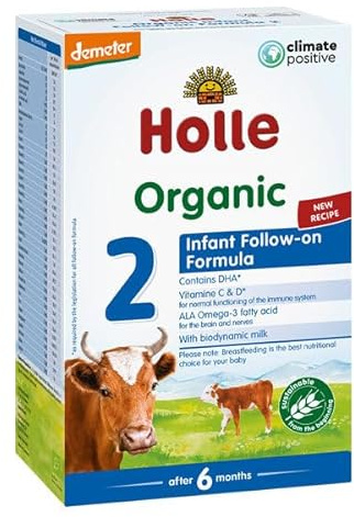 Holle Organic Infant Follow-on Formula 2, pack of 4
