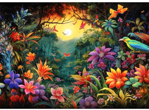 HUADADA Jigsaw Puzzles for Adults 1000-Wonderland-1000 Piece Jigsaw Puzzles for Adults Landscape Jigsaw Puzzle
