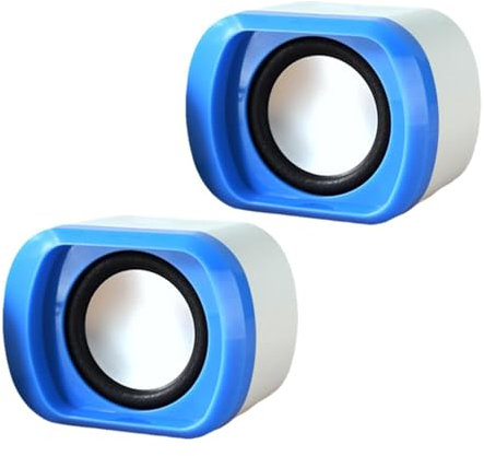 Senermter Altavoces para PC con alimentación USB,Altavoz estéreo con alimentación USB, Altavoz multimedia portátil Altavoz para ordenador, Altavoces USB de escritorio, versatilidad multimedia, calidad