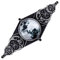 Restyle Gothic Wicca Geometrische Mond Haarklammer Haarspange