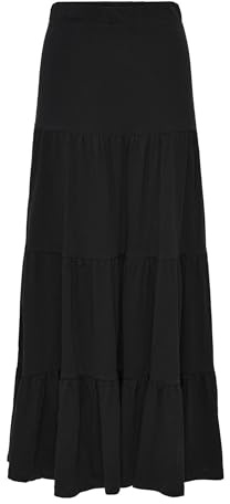 Only Onlmay Maxi Skirt Box Jrs - Gonna da Donna, Nero, S
