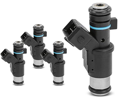 Frankberg 4x Einspritzventil Einspritzdüse Injektor Kompatibel mit 306 7B N3 N5 1.4L 1998-2000 C3 I FC FN 1.4L 2002-2005 Xsara N1 1.4L 1998-2000 Replace# 01F002A