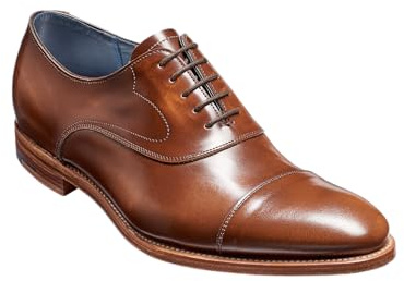 BARKER Hartley Oxford Zapatos - Zapatos de cuero hechos a mano para hombre - Zapatos elegantes de negocios y bodas - Zapatos clásicos con cordones de piel premium