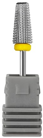 WWHJR Punte da trapano 5 in 1 per fresa e levigatrice per lima elettrica, strumenti per cuticole, manicure, 5 in 1, testa di macinazione in acciaio al tungsteno 5 in 1, testa di rettifica in acciaio