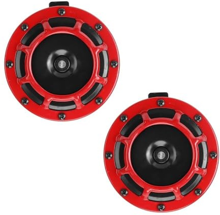 Avvisatore Acustico Per 12V Per Modifica Auto Moto Clacson Per Griglia Corno 115DB Altoparlante Ad Alto Volume(Type D)