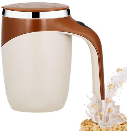 Tasse Stirling de voyage-tasse à café à piles, tasse à agitation automatique, tasse à agitation électrique, tasse à café à mélange automatique, tasse à auto-mélange automatique de 380 ml-tasse de