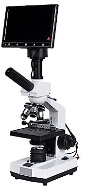 Lab Biological HD Binocular Microscope Zoom 2000X With USB 5MP Electronic Digital Eyepiece Easy To Use(9 inch screen)