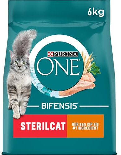 PURINA ONE BIFENSIS Sterilcat Katzentrockenfutter, für kastrierte Katzen, gesunder Stoffwechsel