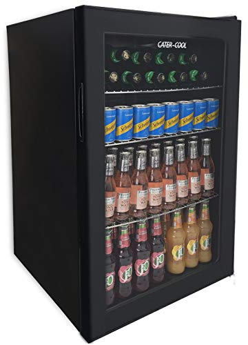 Cater-Wash 115ltr Single Door Black Eco Bottle Cooler (UK Mainland Only)