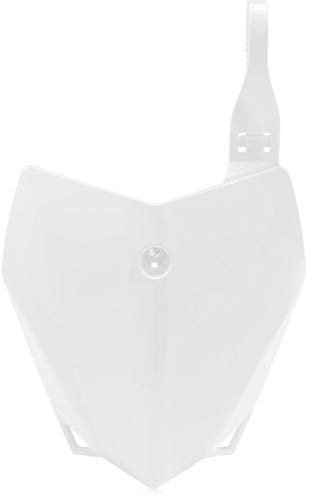 Acerbis Front Number Plates For Kawasaki - White (2780400002), One Size