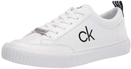 Calvin Klein Tenis Lariss para Mujer, Blanco 142, 35.5 EU