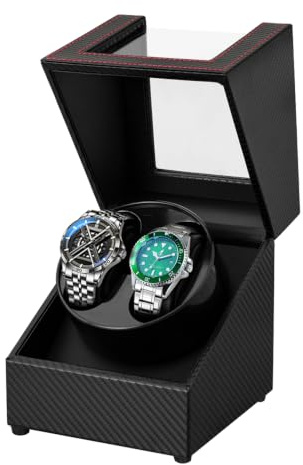 Anyasun Watch Winder for Automatic Watches,Double Watch Winder for Women's and Men's Watches with Quiet Japanese Mabuchi Motor