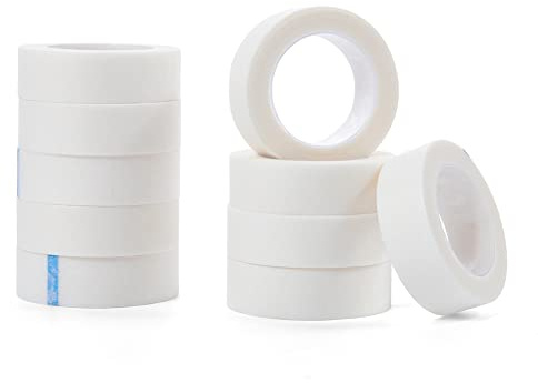 Lunamoon 10 rotoli Nastro per Extension Ciglia Eyelash Tape