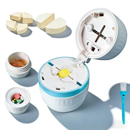 LAUHUW Cutter 1/4,Crusher,Splitter for Smalla,Organizer, Suitable for Carrying On The Go
