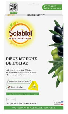 SOLABIOL Anti Mouche pour Olivier | Lutte Contre la Mouche de l'Olive | Lutte Responsable | 100% d'origine naturelle | Utilisable en Agriculture Biologique | Fabriqué en France | SOPIOLIVEN