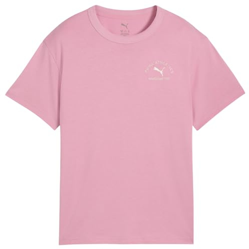 PUMA Mädchen Class Relaxed Tee G Shirt, Rosa (Poised Pink), 152 EU