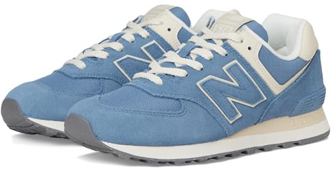 New Balance Women's 574 V2 Spring Sneaker, New Spruce/Sea Salt, 8